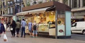 GELATERIA-ARTESANAL-Parada-Ramblas-Barcelona Identidad Visual Creativa