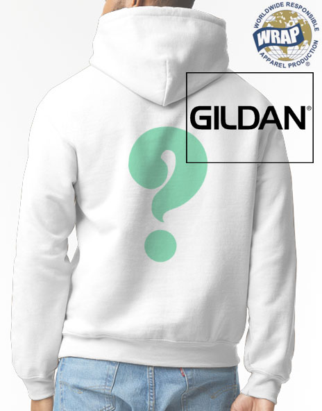 Serigrafía-sobre-Sudaderas-Blancas-SL18500HB-GILDAN